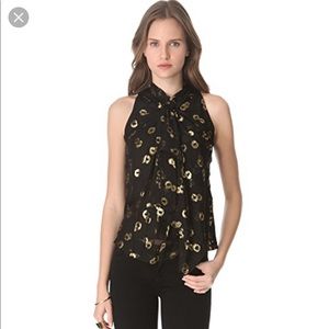 Diane Von Furstenberg Moran’s Top Gem Jacquard